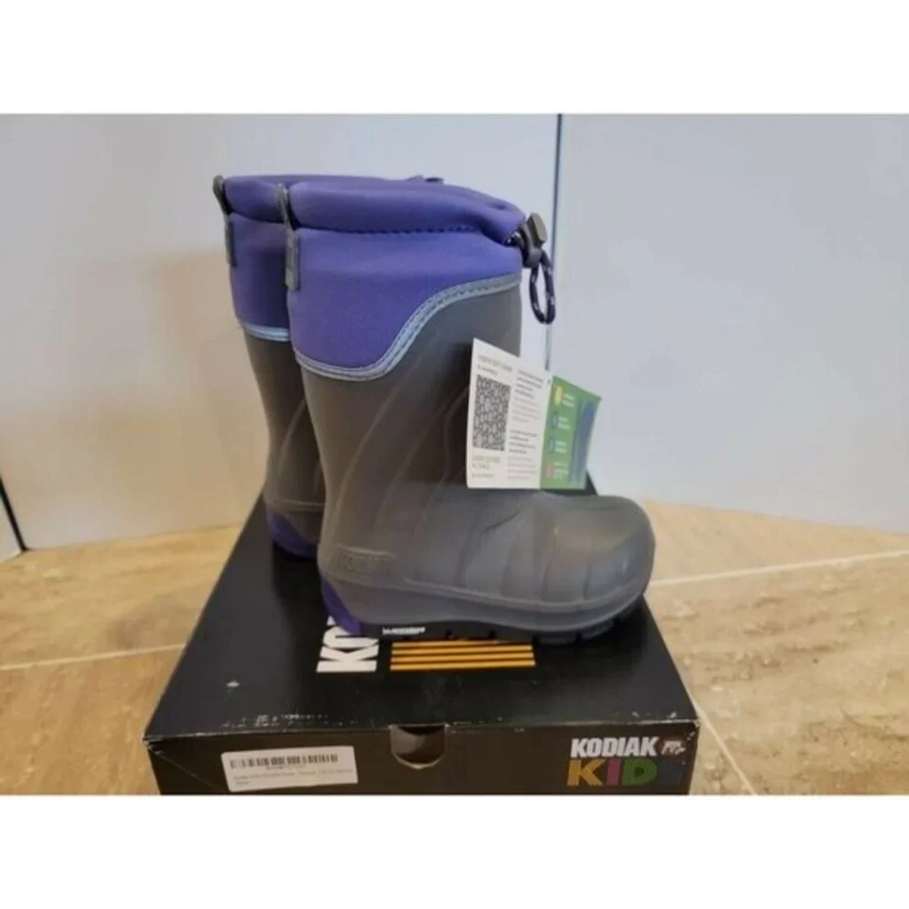 NEW Kodiak Kids Grey‎ Purple Passion US 9 Big Kids